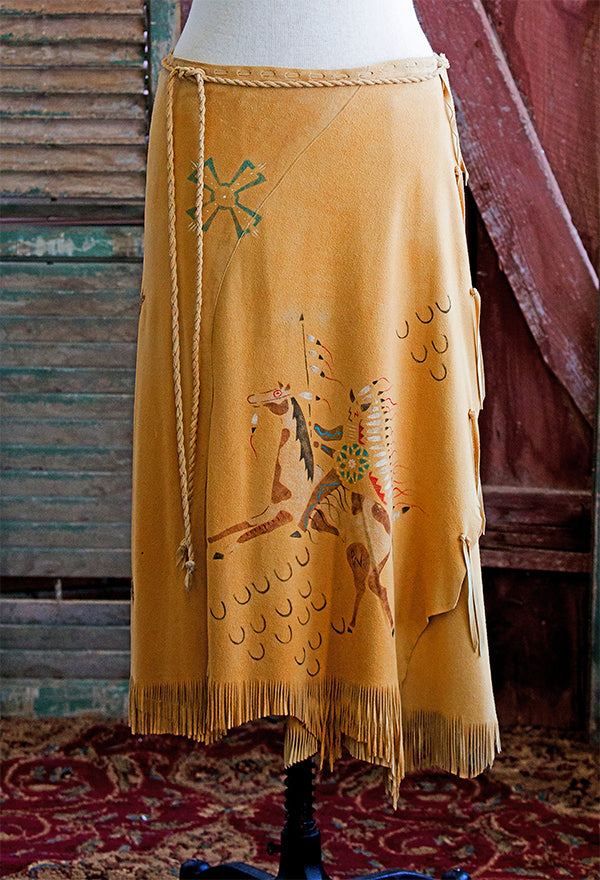 Sitting Bull Wrap Skirt – Patricia Wolf Store
