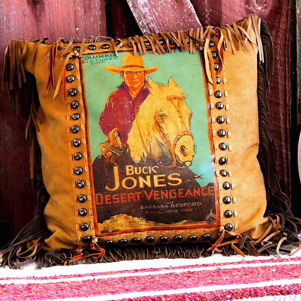 Buck Jones Poster Pillow