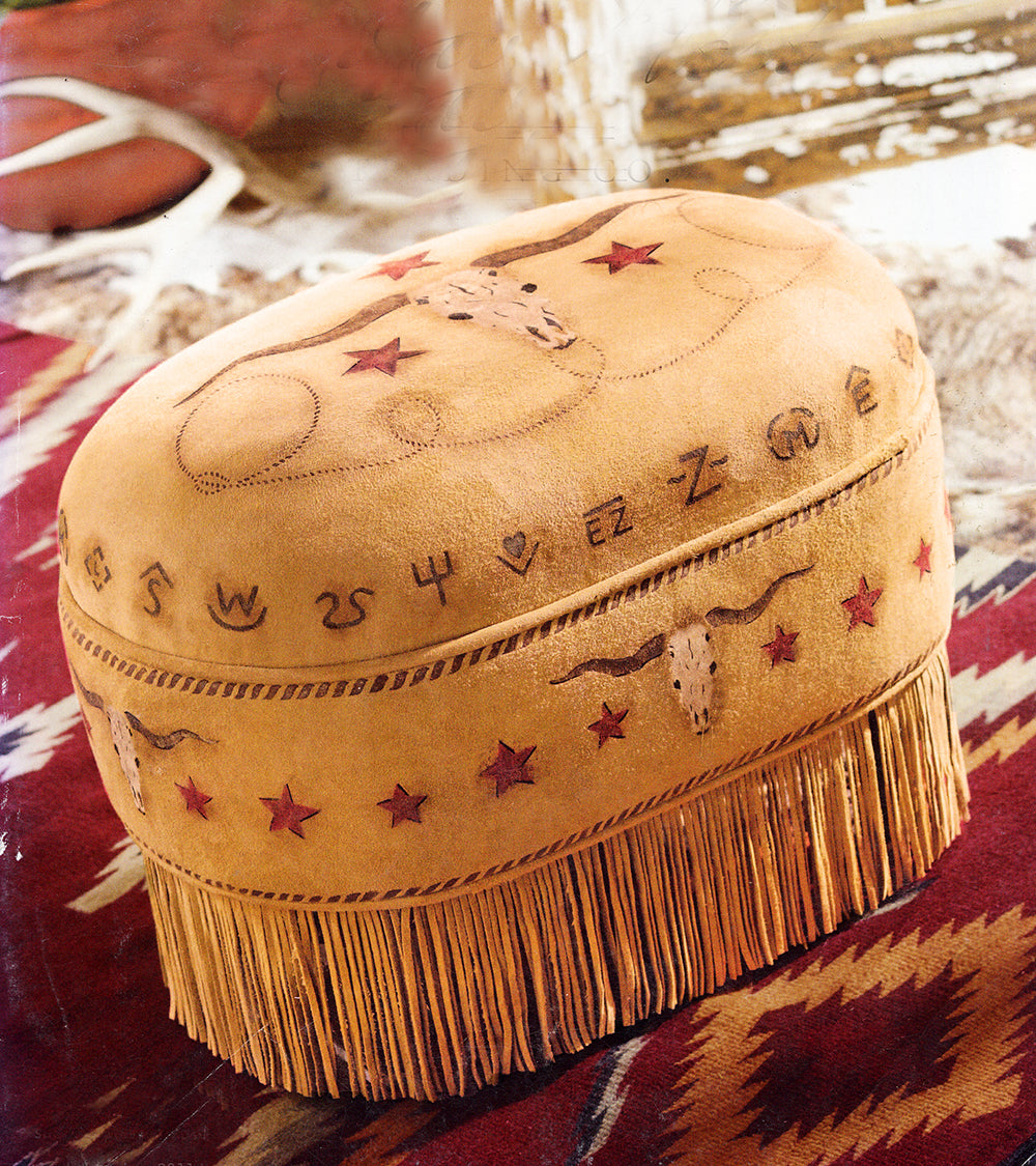 Longhorn Ottoman