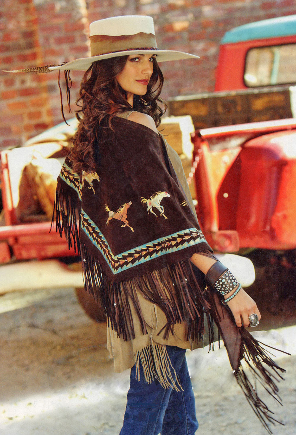 Maverick Fringed Shawl