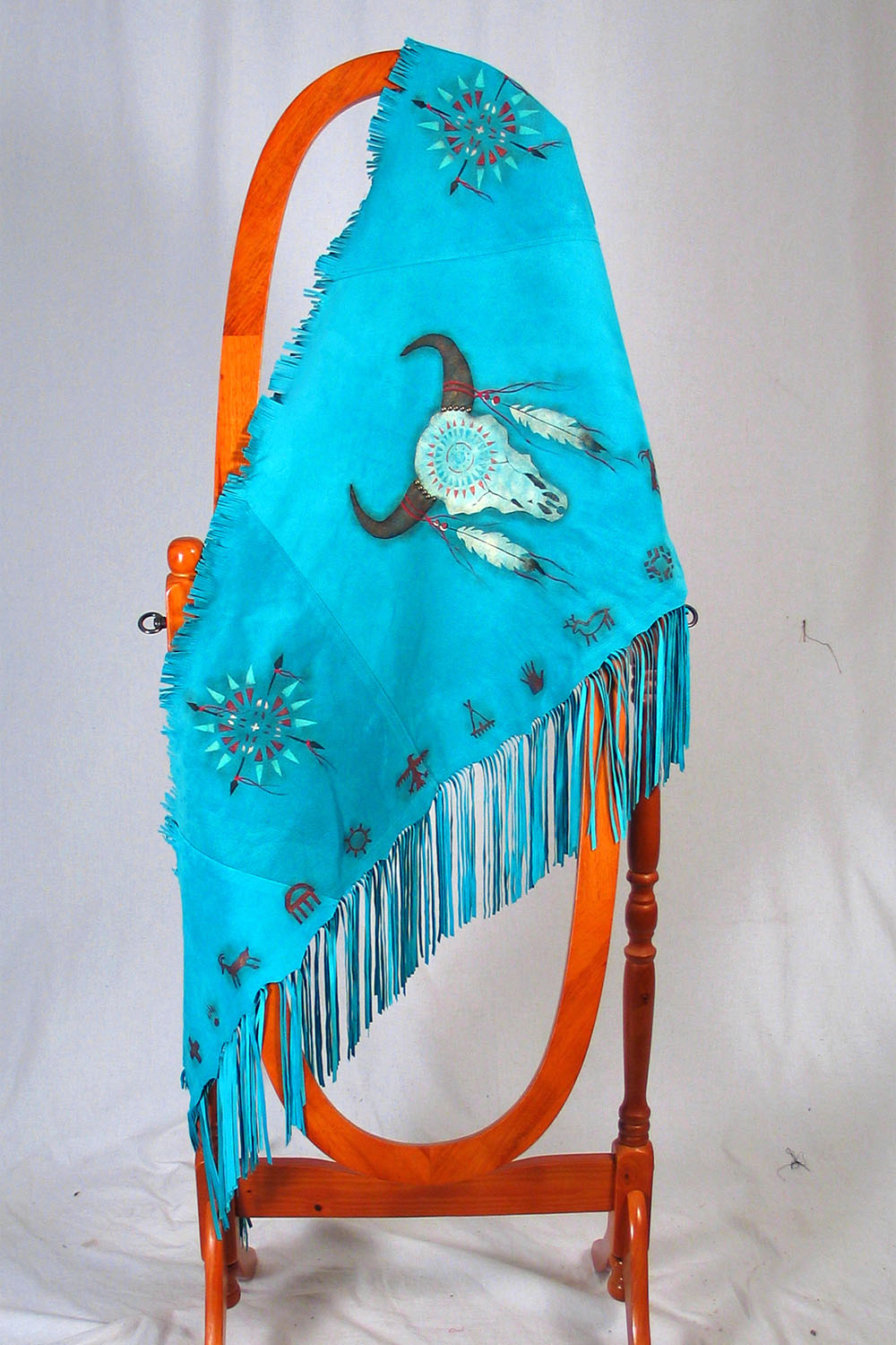 Tatonka Fringed Shawl