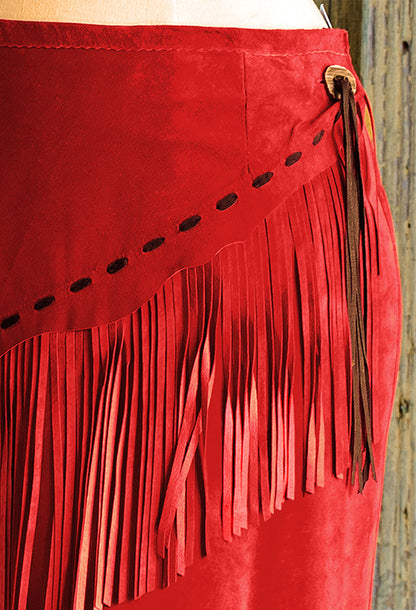 Scarf Skirt Faux Wrap