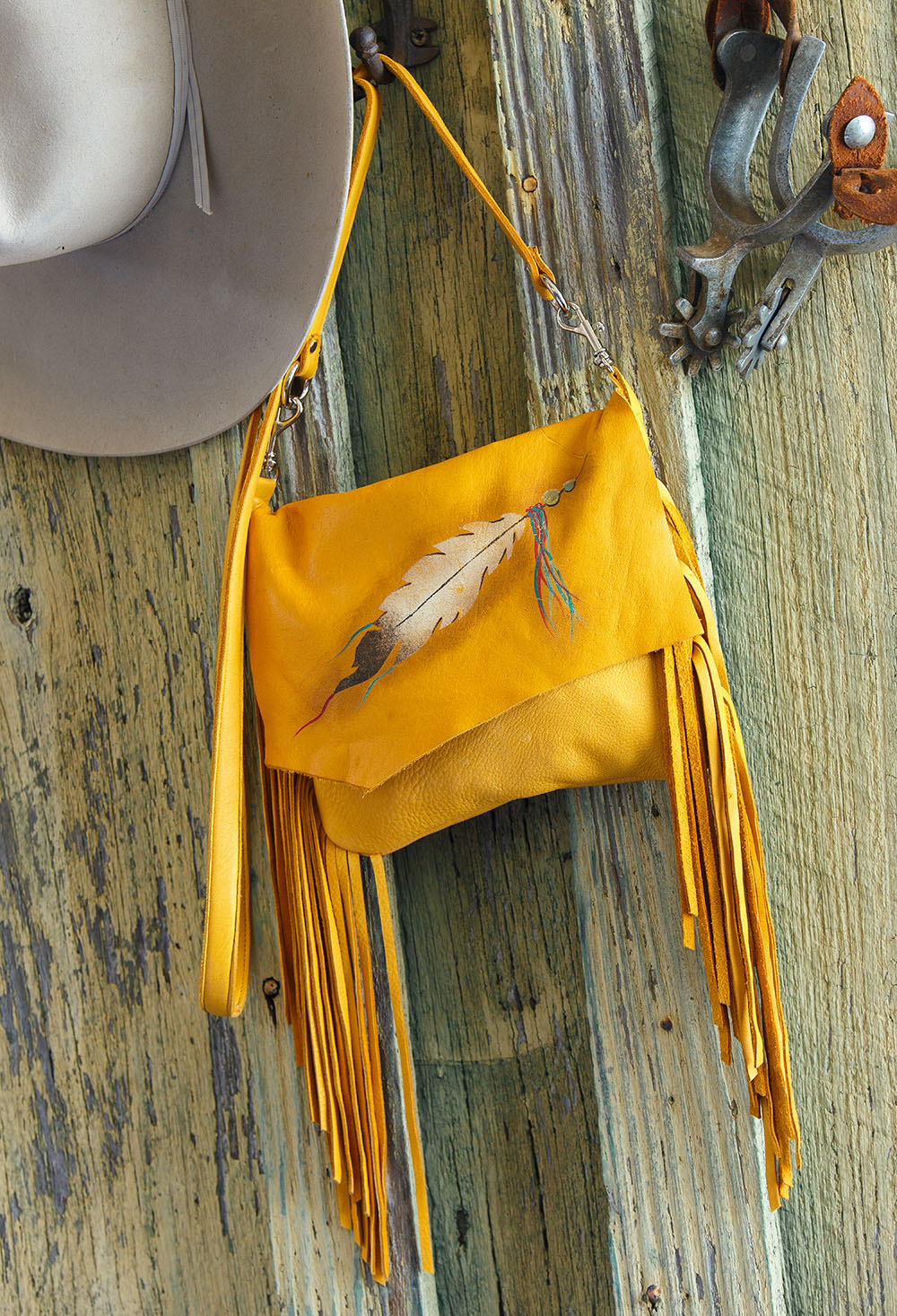 Feather Arapahoe  Bag
