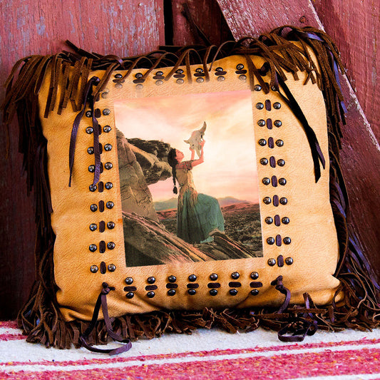 Buffalo Prayer Pillow