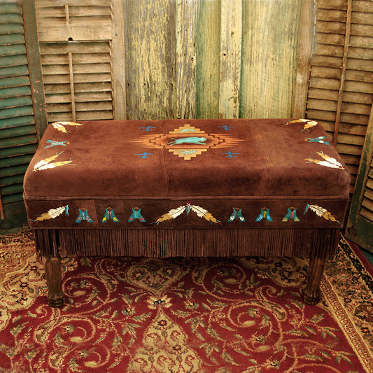 Buffalo Spirit Padded Bench