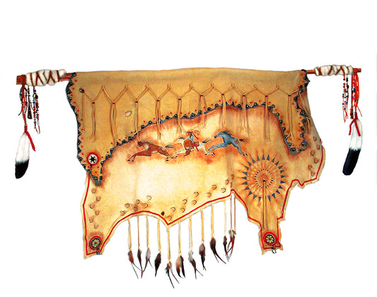 Cayuse Hide Painting