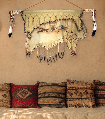 Cayuse Hide Painting