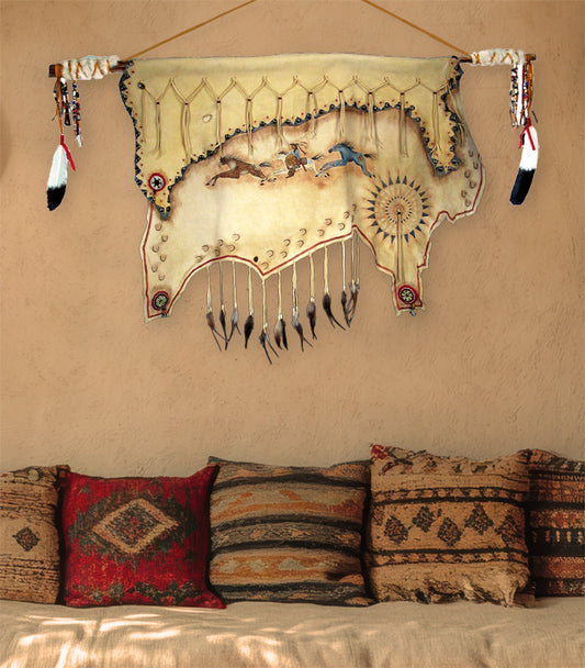 Cayuse Hide Painting