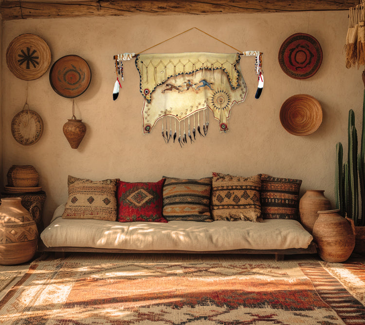 Cayuse Hide Painting