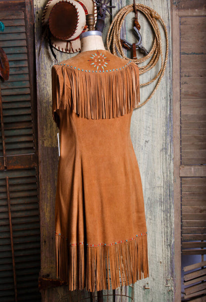 Cody Duster Vest w/ Arrow Shield Paint
