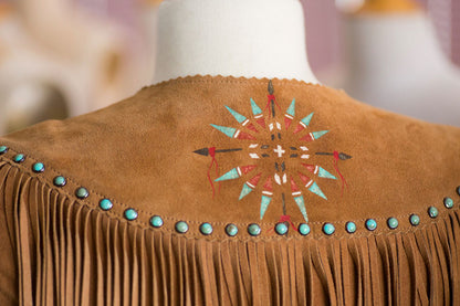 Cody Duster Vest w/ Arrow Shield Paint