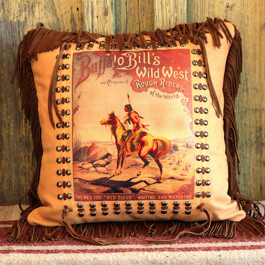 Red Cloud Poster Pillow