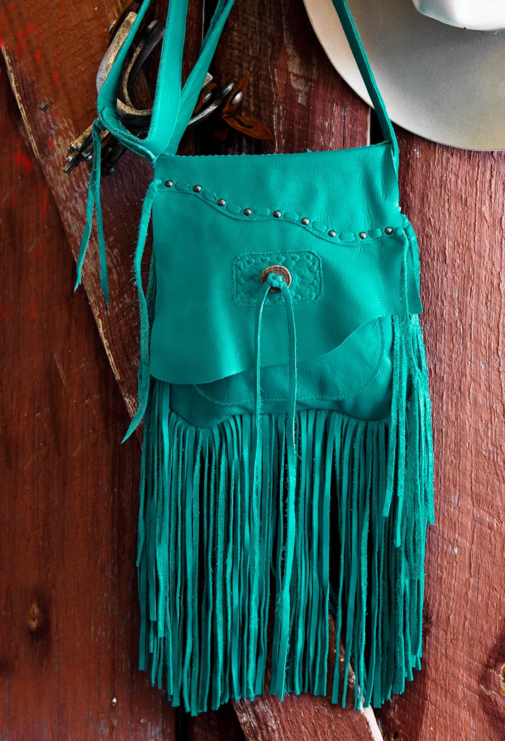 Small Laced Flap Bag