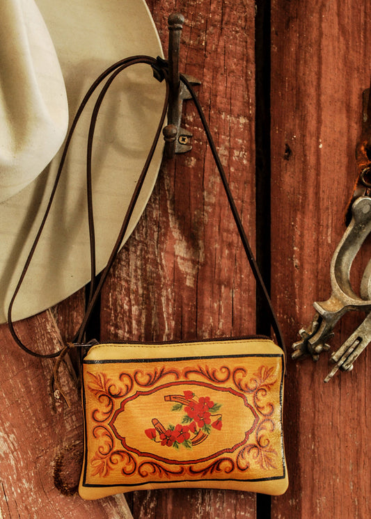 Horseshoe & Roses Bag