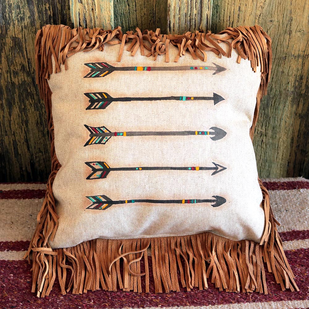Arrows Linen Pillow
